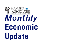 monthly economic update and Hansen and Associates logo